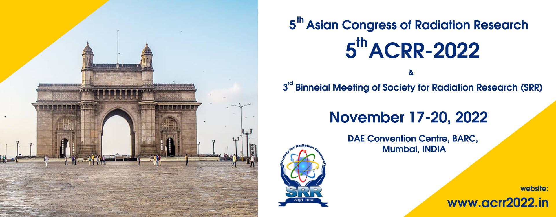 Asian Congress of Radiation Research (ACRR- 2022)